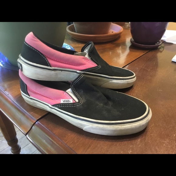 pink slip on vans mens